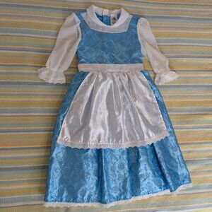 ⭐ The Disney Store Belle Blue Peasant Dress size 5/6